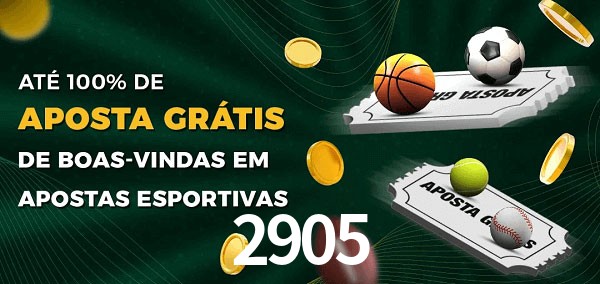 2905 Ate 100% de Aposta Gratis
